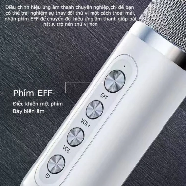 Âm thanh Karaoke Bluetooth WJ-826 50W - Pin 8h, Bluetooth 5.0, Micro không dây, Giá chỉ 299.999₫ 8