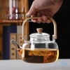 Ấm Thủy Tinh Chịu Nhiệt 900ml Đun Trực Tiếp Trên Bếp Gas & Hồng Ngoại - Ưu Đãi 225k 7