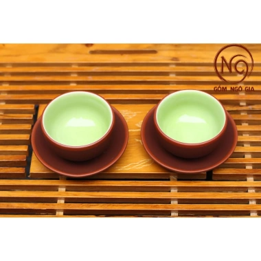 Ấm trà Bát Tràng HH-04 - Chén, Tách, Ly Men Tử Sa Cổ Cao Cấp Giá Rẻ 101k