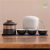 Ấm trà du lịch di động nồi ba cốc, bộ trà Kung Fu ngoài trời, giá ưu đãi 154.000₫ 6
