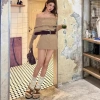 Ấm Trà Lông Dép Nữ Đế Dày Thu Đông 2.025 – Retro Casual Birkenstock Nửa Dép, Giá ưu đãi 546k 7