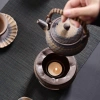 Ấm trà METUBE gốm cổ điển - Bếp trà giữ nến, nồi hơi nước thủ công, giảm giá 20% chỉ 256,300₫ 3