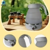 Ấm trà siêu tốc mini gập lại, di động đa năng cắm trại, bảo quản dễ dàng - Du lịch tiện lợi 2