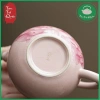 Ấm trà sứ Thanh Hóa men rạn họa tiết mẫu đơn 180ml mẫu hồng nhạt giá ưu đãi 6