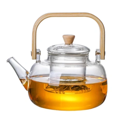 Ấm trà thủy tinh chịu nhiệt bộ lọc - Thép không gỉ cho trà Kung Fu, cà phê, Puer chỉ 160.000₫ 2