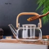 Ấm trà thủy tinh chịu nhiệt bộ lọc - Thép không gỉ cho trà Kung Fu, cà phê, Puer chỉ 160.000₫ 8