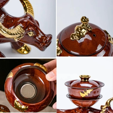 Ấm trà tự động Con Trâu - Chén côi xay & Âm chén cao cấp, giảm giá tới 18% chỉ 1,250,000₫ 8 Ấm trà tự động Con Trâu - Chén côi xay & Âm chén cao cấp, giảm giá tới 18% chỉ 1,250,000₫ 8