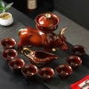 Ấm trà tự động Trâu - Ấm chén côi xay cao cấp, tiện lợi, sang trọng, giá 1,050,000₫ 3