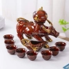 Ấm trà tự động Trâu - Ấm chén côi xay cao cấp, tiện lợi, sang trọng, giá 1,050,000₫ 7