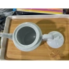 Ấm trà vuông Ck trắng 1L siêu to, an toàn cho gia đình và nhà hàng, giá ưu đãi 140.000₫ 3
