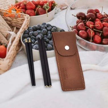 Amagogo Đũa Gỗ Du Lịch + Túi Đựng Di Động Dao Kéo Dã Ngoại Cắm Trại – 123.200₫ 8