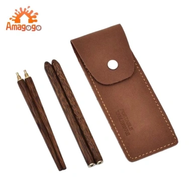Amagogo Đũa Gỗ Du Lịch + Túi Đựng Di Động Dao Kéo Dã Ngoại Cắm Trại – 123.200₫ 10