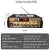 Ampli Mini Loa Amly Bluetooth BT-198B 600W Karaoke Gia Đình Xe Ô Tô Giá Ưu Đãi 400k 6