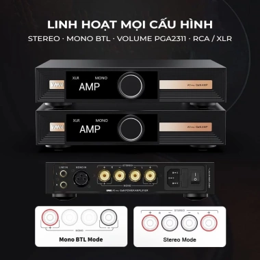 Amply Bluetooth Mini SMSL A1 Pro - Xử lí âm thanh chuẩn, hỗ trợ loa Hi-End, giá ưu đãi 13,456,635 VND 6 Amply Bluetooth Mini SMSL A1 Pro - Xử lí âm thanh chuẩn, hỗ trợ loa Hi-End, giá ưu đãi 13,456,635 VND 6