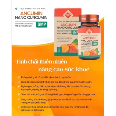 Ancumin Nano Curcumin 35g - Hỗ trợ dạ dày, tiêu hoá, tăng sức khỏe, đẹp da - 889.000₫ 5