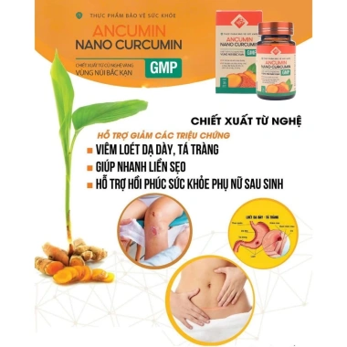 Ancumin Nano Curcumin 35g - Hỗ trợ dạ dày, tiêu hoá, tăng sức khỏe, đẹp da - 889.000₫ 6