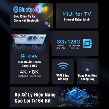 Android TV Box 8K 8G+128GB - Kiểm Soát Giọng Nói, WiFi/4G, Băng Tần Kép, 100 Kênh Miễn Phí - 449.000₫ 2 Android TV Box 8K 8G+128GB - Kiểm Soát Giọng Nói, WiFi/4G, Băng Tần Kép, 100 Kênh Miễn Phí - 449.000₫ 2