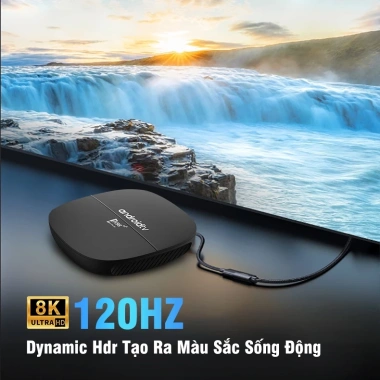 Android TV Box 8K 8G+128GB - Kiểm Soát Giọng Nói, WiFi/4G, Băng Tần Kép, 100 Kênh Miễn Phí - 449.000₫ 3 Android TV Box 8K 8G+128GB - Kiểm Soát Giọng Nói, WiFi/4G, Băng Tần Kép, 100 Kênh Miễn Phí - 449.000₫ 3