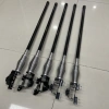 Áng-ten trang trí ô tô, xe địa Đen Bạc Đậm, kẹp cạnh, thép không phai – 605.965₫ 3