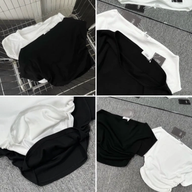 Ảnh tự chụp Croptop lệch vai cánh dơi - Giá ưu đãi 147.000đ, thoáng mát, trẻ trung 9
