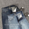 Ảnh tự chụp Quần jeans Culottes cotton rách xẻ 2 gối dài 105cm - Giá chỉ 375.000đ 7