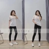 Ảnh Tự Chụp Quần Jeans Skinny Đen Trắng Trơn 88cm - Giá Ưu Đãi 266.000đ 8
