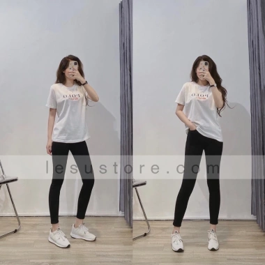 Ảnh Tự Chụp Quần Jeans Skinny Đen Trắng Trơn 88cm - Giá Ưu Đãi 266.000đ