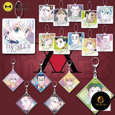 Anime Manga Factory Hunter – Mặt dây chuyền Killua, Sisoko, Kuro, Kurapika Acrylic, Chuỗi hạt, Móc khóa – Giá 14.500₫ (Giảm từ 18.560₫)