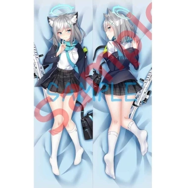 Anime Xanh Sunaōkami Shiroko Dakimakura Waifu Vỏ Gối 2 Mặt In - Giá 112.860đ