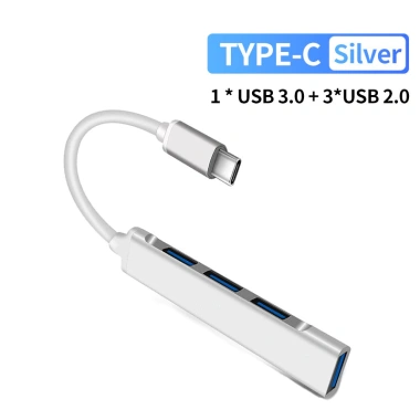 Ankndo HUB 4 cổng USB 2.0/3.0 sang Type-C - Mở rộng kết nối cho Laptop, giá 62.130 VND