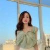 Áo 2 dây nữ bản to kèm nơ ngực - Thiết kế sexy, thoáng mát, chỉ 92.300₫ 3