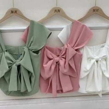 Áo 2 dây nữ bản to kèm nơ ngực - Thiết kế sexy, thoáng mát, chỉ 92.300₫ 6