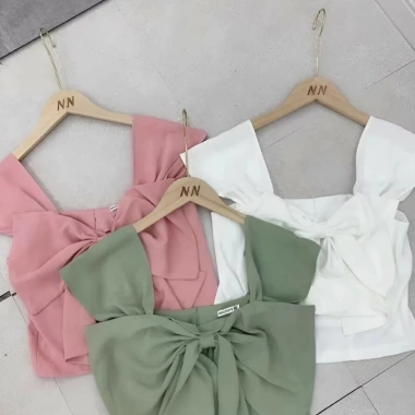 Áo 2 dây nữ bản to kèm nơ ngực - Thiết kế sexy, thoáng mát, chỉ 92.300₫ 7