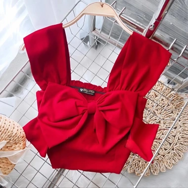 Áo 2 dây nữ bản to kèm nơ ngực - Thiết kế sexy, thoáng mát, chỉ 92.300₫ 9