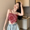 Áo 2 dây nữ khăn hoa buộc nơ phía sau, giảm còn 85.200 VND – phong cách nhẹ nhàng 7