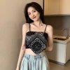 Áo 2 dây nữ khăn hoa buộc nơ phía sau, giảm còn 85.200 VND – phong cách nhẹ nhàng 10