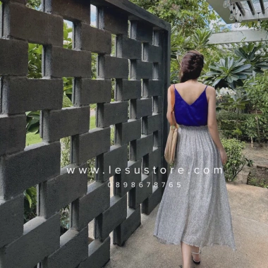 Áo 2 dây voan trơn siêu nhẹ, thấm mát mùa hè - Giảm giá, chỉ 116k 7