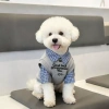 Áo 2 lớp thoáng khí thời thượng cho Poodle, Phốc sóc, Chó Nhật - Tay dài, cổ sơ mi, polyester chống rụng lông, 430.266₫ 5
