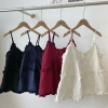 Áo 2S Chấm Bi Babydoll Dáng Rộng Hai Dây Nữ Tiểu Thư Phối Bèo - Giá Ưu Đãi 155k 2