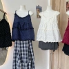 Áo 2S Chấm Bi Babydoll Dáng Rộng Hai Dây Nữ Tiểu Thư Phối Bèo - Giá Ưu Đãi 155k 4