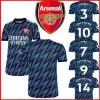 Áo Arsenal 2.021/22 Loose Tee in hình Aubameyang, Saka, Lacazette, Rowe, Tierney - 156.600₫