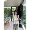 Áo Ba Chiều Bướm Voan Cổ Treo Che Bụng Rộng Rãi, Hở Vai Không Tay - Giá 250k 3