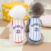 Áo ba lỗ 2 chân cotton siêu nhẹ, thoáng mát cho chó mèo nhỏ, phù hợp Teddy Pom, Frenchie, giá 110k