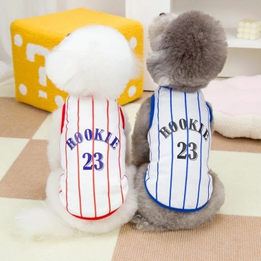 Áo ba lỗ 2 chân cotton siêu nhẹ, thoáng mát cho chó mèo nhỏ, phù hợp Teddy Pom, Frenchie, giá 110k