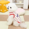 Áo ba lỗ 2 chân cotton siêu nhẹ, thoáng mát cho chó mèo nhỏ, phù hợp Teddy Pom, Frenchie, giá 110k 2
