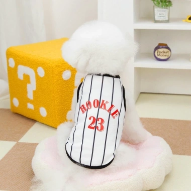 Áo ba lỗ 2 chân cotton siêu nhẹ, thoáng mát cho chó mèo nhỏ, phù hợp Teddy Pom, Frenchie, giá 110k