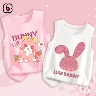 Áo ba lô bé gái BabyloveGO cotton mùa hè mềm mịn, in hình cute giá 179.000 giảm sốc