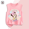 Áo ba lỗ bé gái BabyloveGO thun cotton mềm nhẹ thoáng mát, in chuột Mickey - 89.000₫ 9