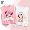 Áo ba lỗ bé gái BabyloveGO thun cotton mềm nhẹ thoáng mát, in chuột Mickey - 89.000₫ 10