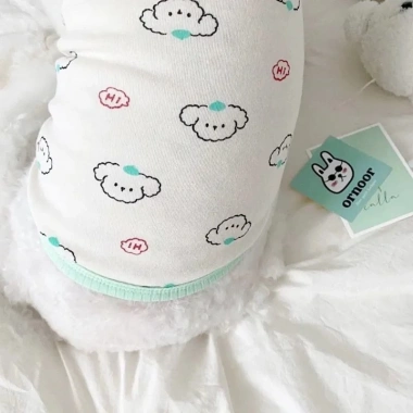 Áo ba lỗ cho mèo và chó nhỏ, thoáng khí giảm rụng lông, siêu nhẹ, giá 115.556 VND 5